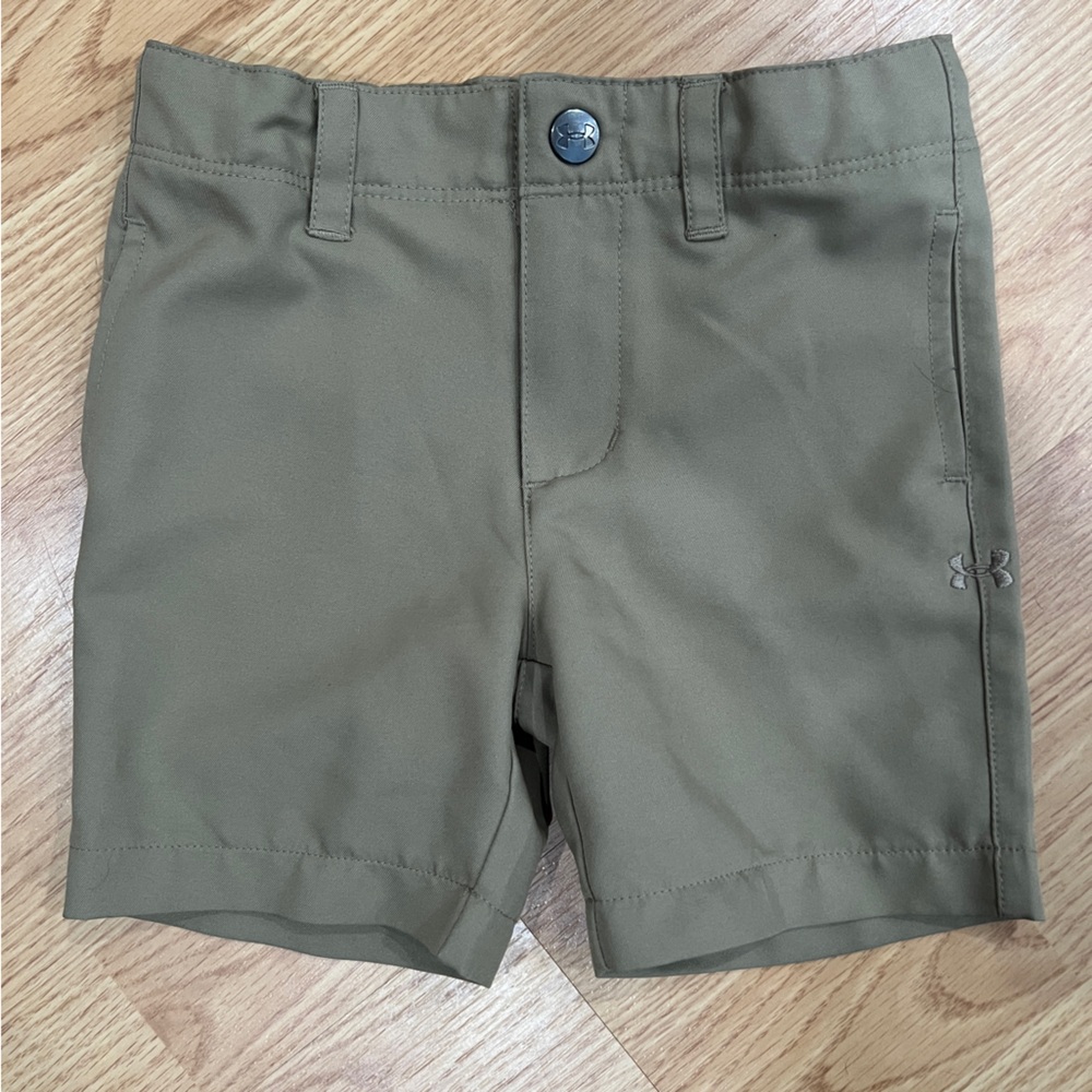 Under Armour Baby Khaki Golf Shorts 9-12 months